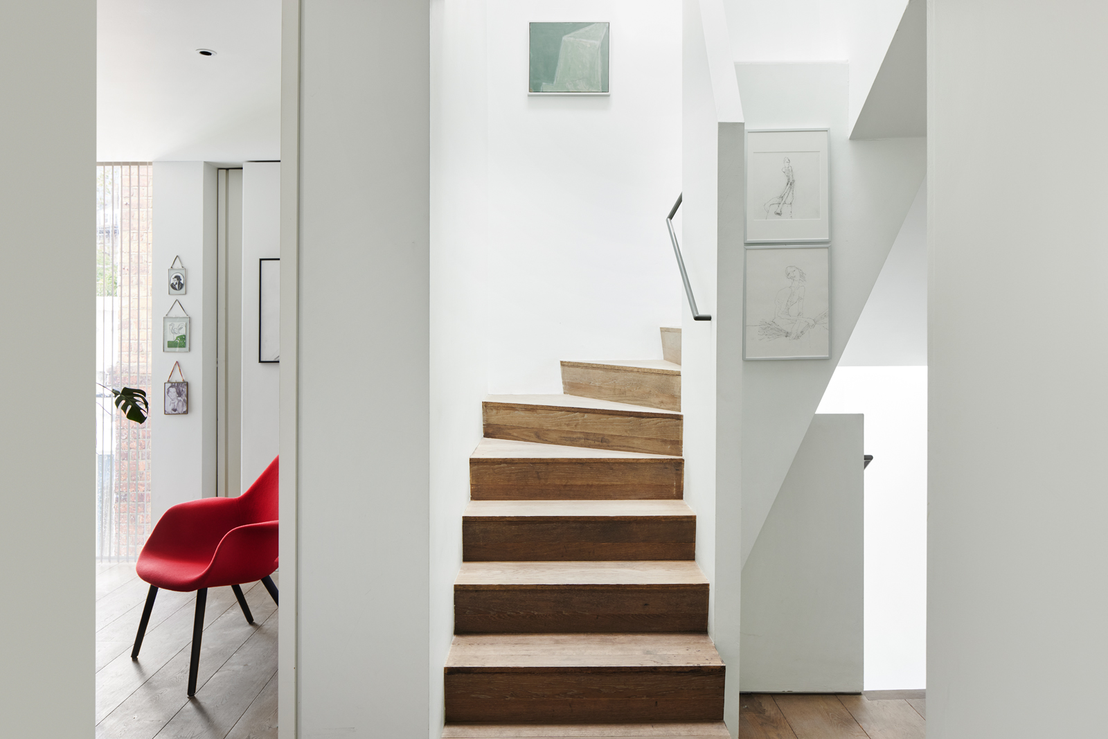 escalier en bois design
