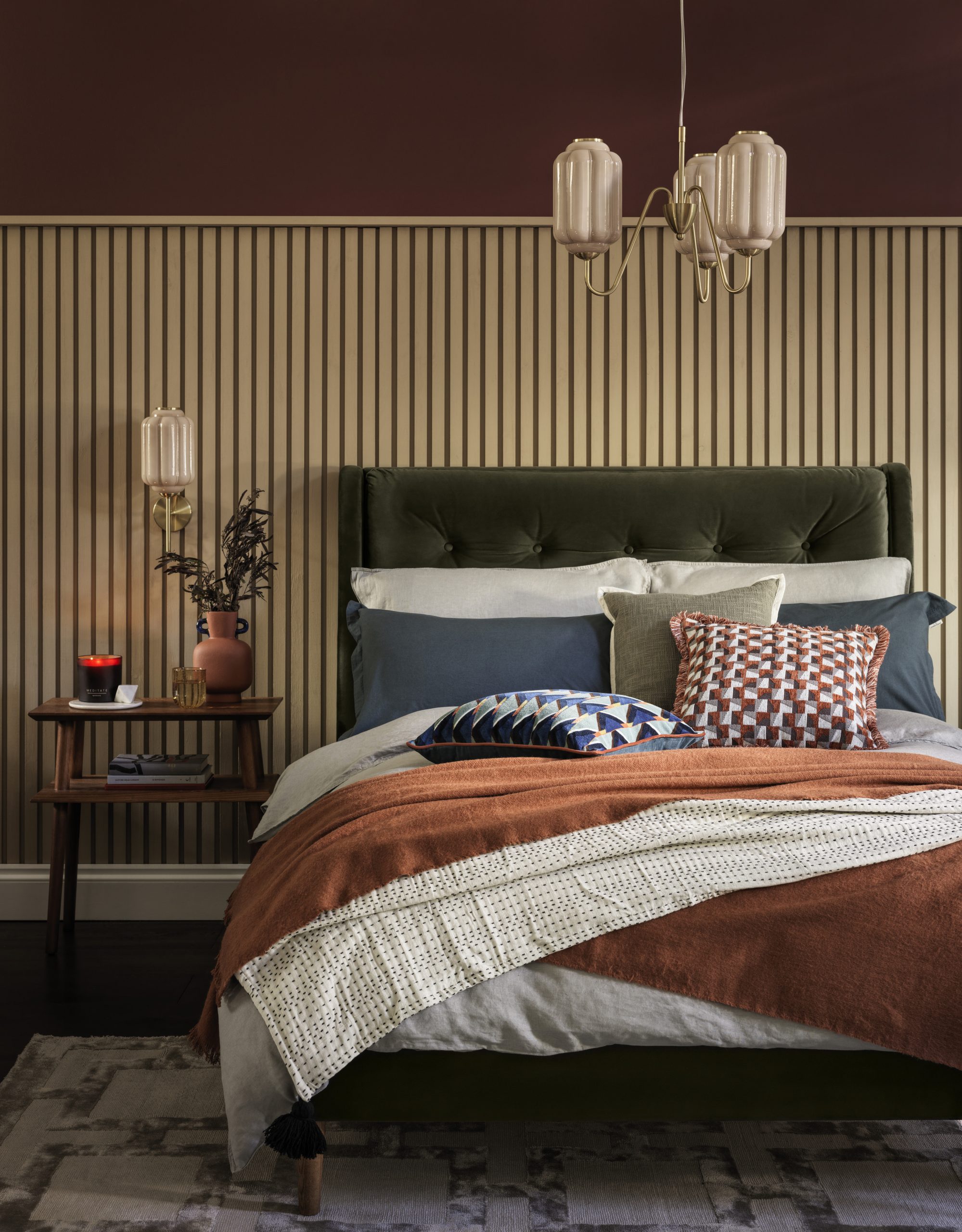 chambre moderne tête de lit tasseau de bois chambre moderne tête de lit tasseau de bois