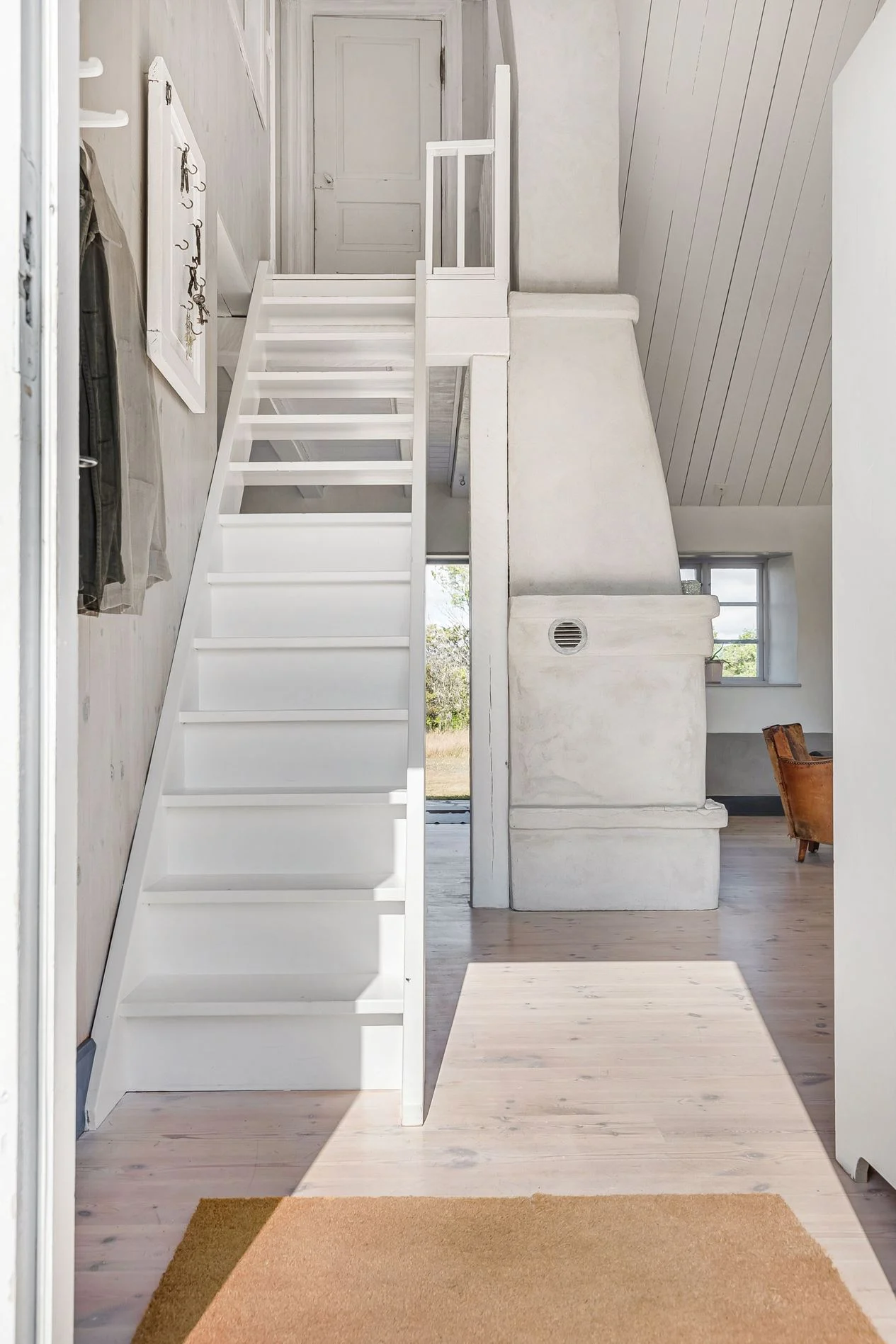 escalier bois peint en blanc escalier bois peint en blanc
