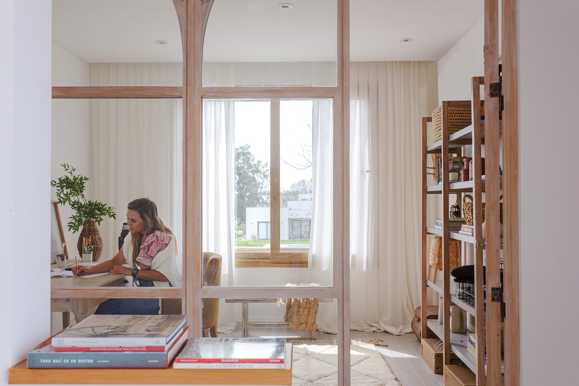 bureau avec verrière bois bureau avec verrière bois