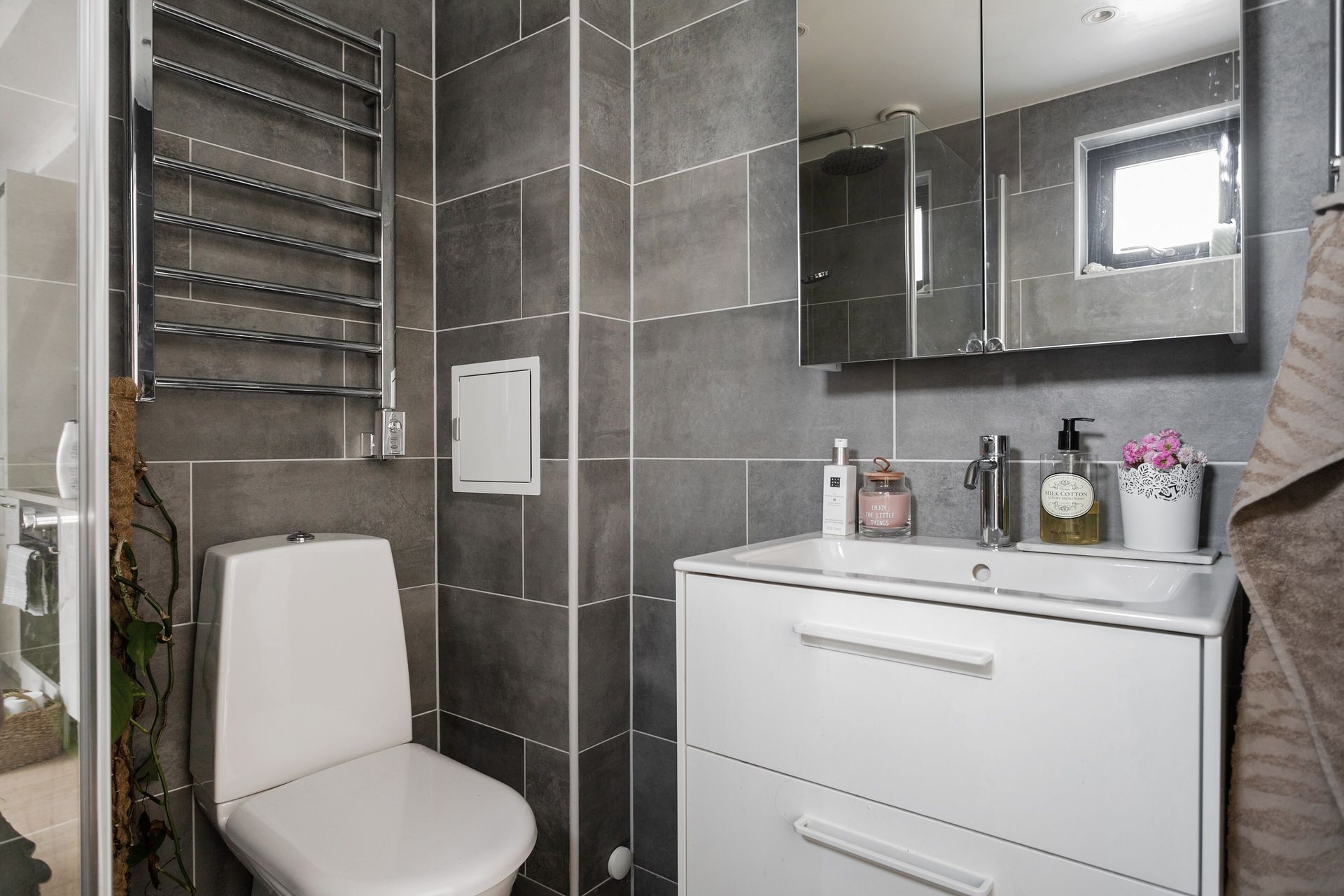 salle de bain grise salle de bain grise