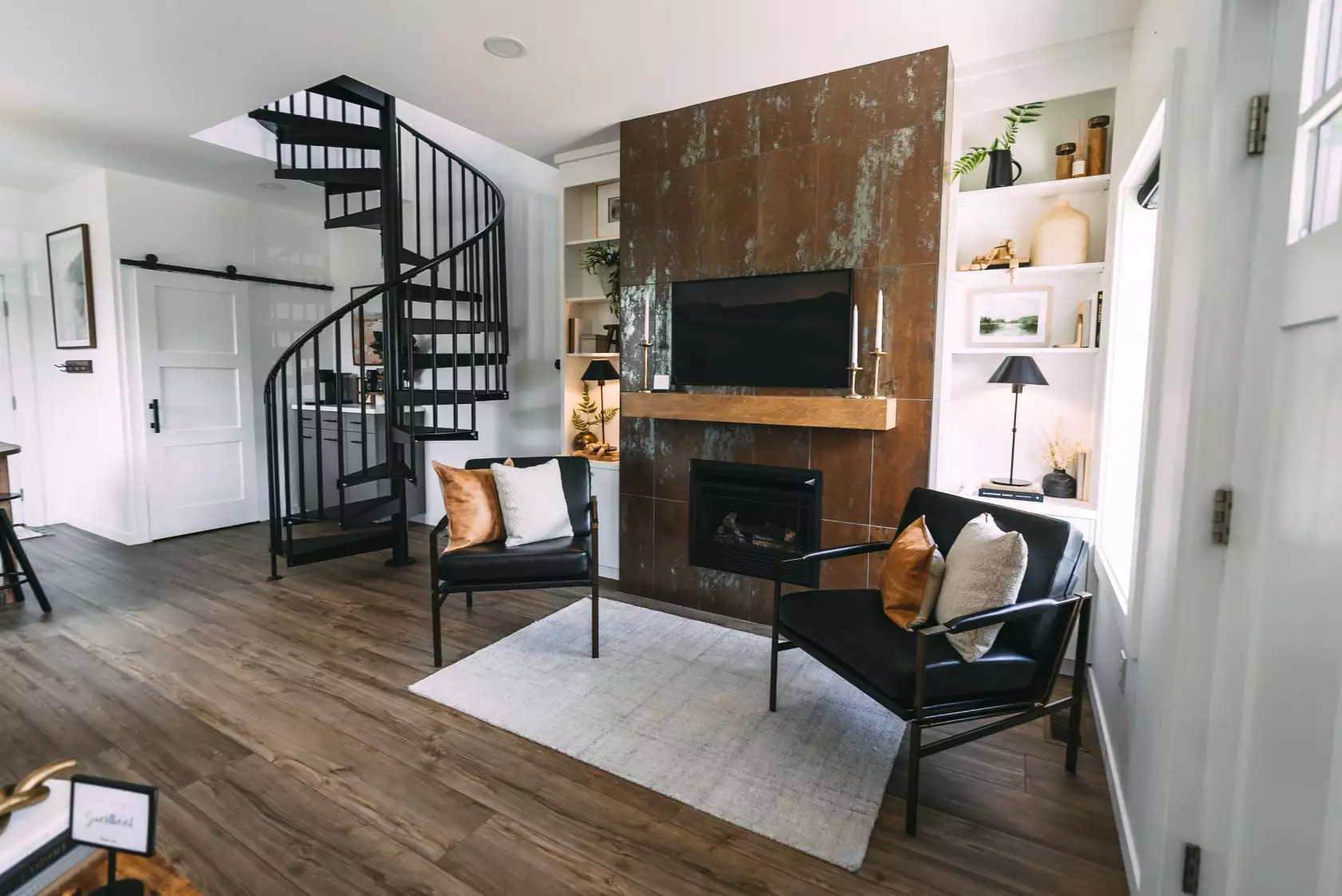 salon avec cheminée maison en bois salon avec cheminée maison en bois