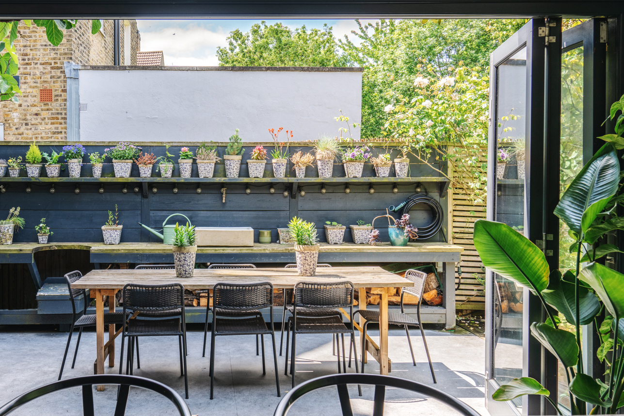 terrasse appartement avec jardin