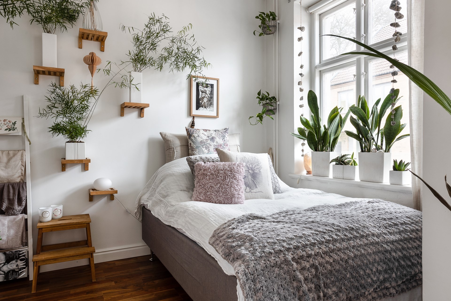chambre avec plantes décoration scandinave chambre avec plantes décoration scandinave