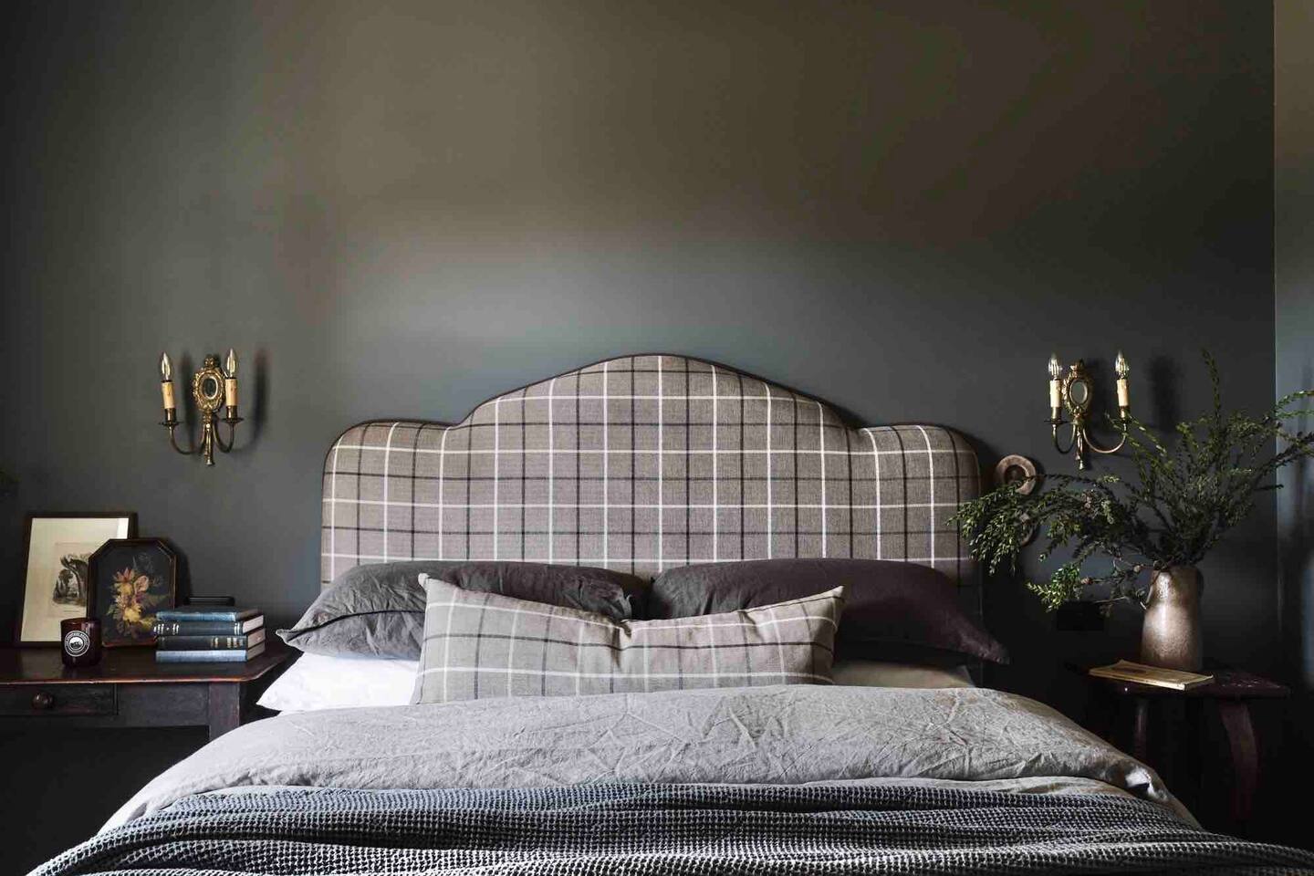chambre mur gris décoration rustique chic chambre mur gris décoration rustique chic