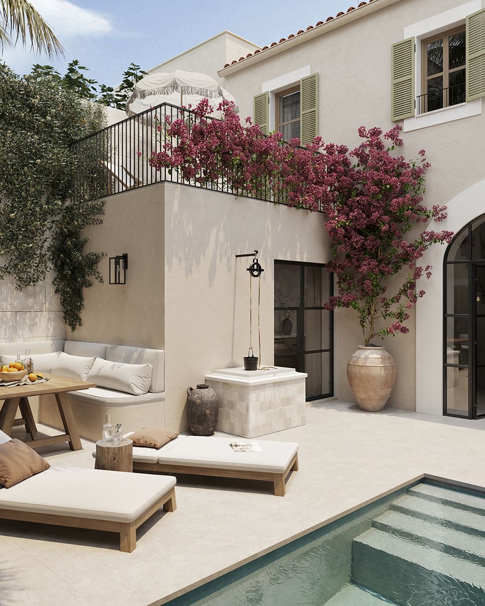 terrasse avec piscine terrasse avec piscine