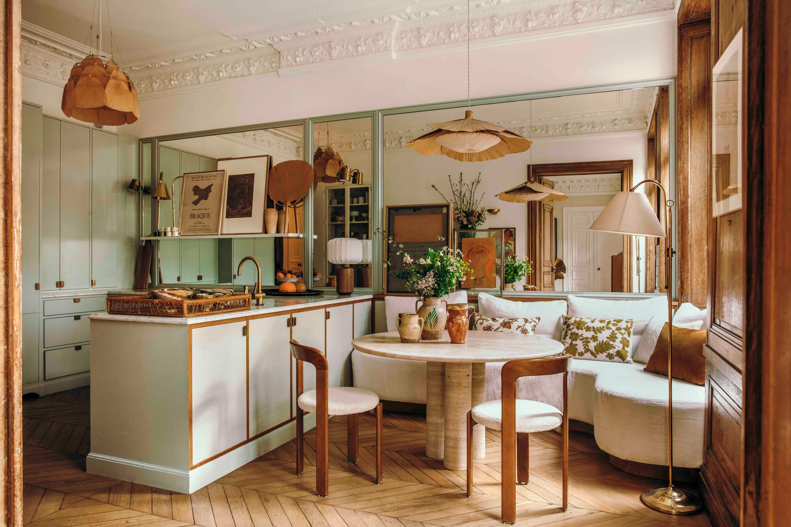 cuisine vintage appartement Paris cuisine vintage appartement Paris