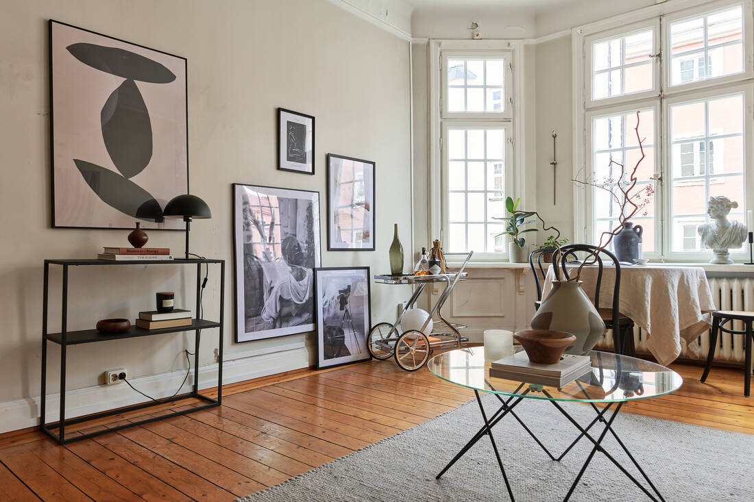salon décoration scandinave