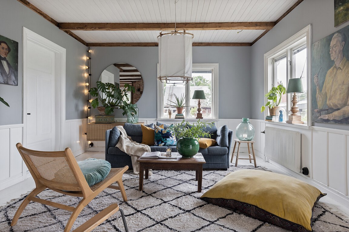 salon avec poutres décoration scandinave salon avec poutres décoration scandinave