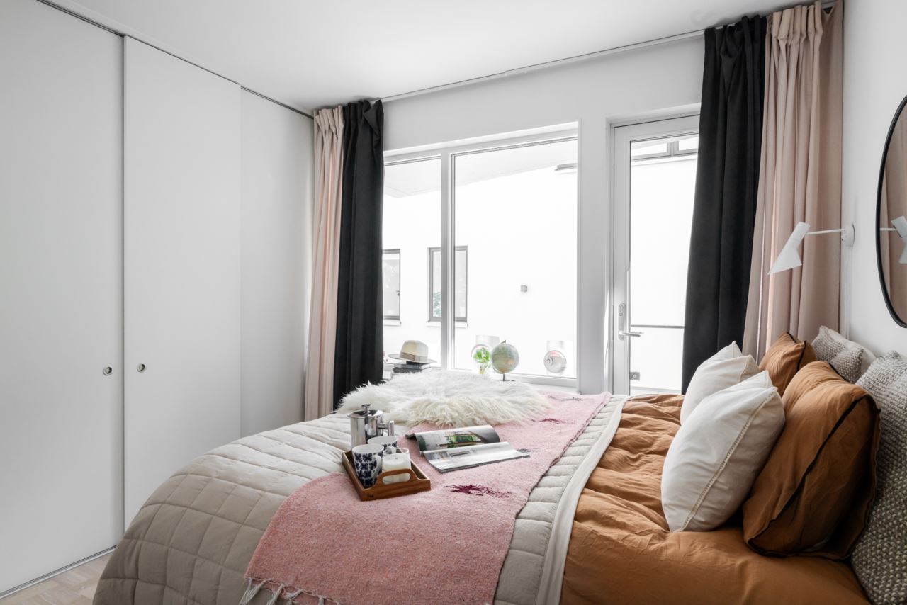 chambre avec placard décoration design