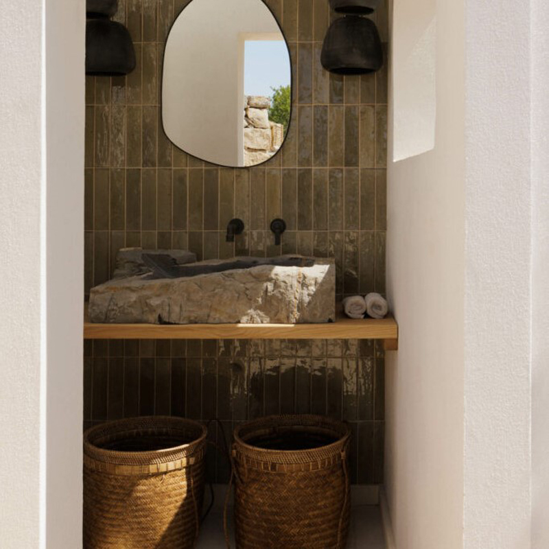 salle de bain décoration méditerranéenne