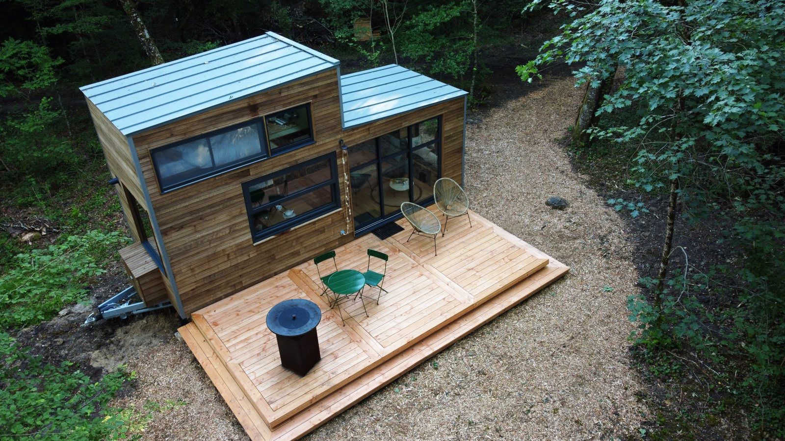 Inspire tiny house en bois Inspire tiny house en bois