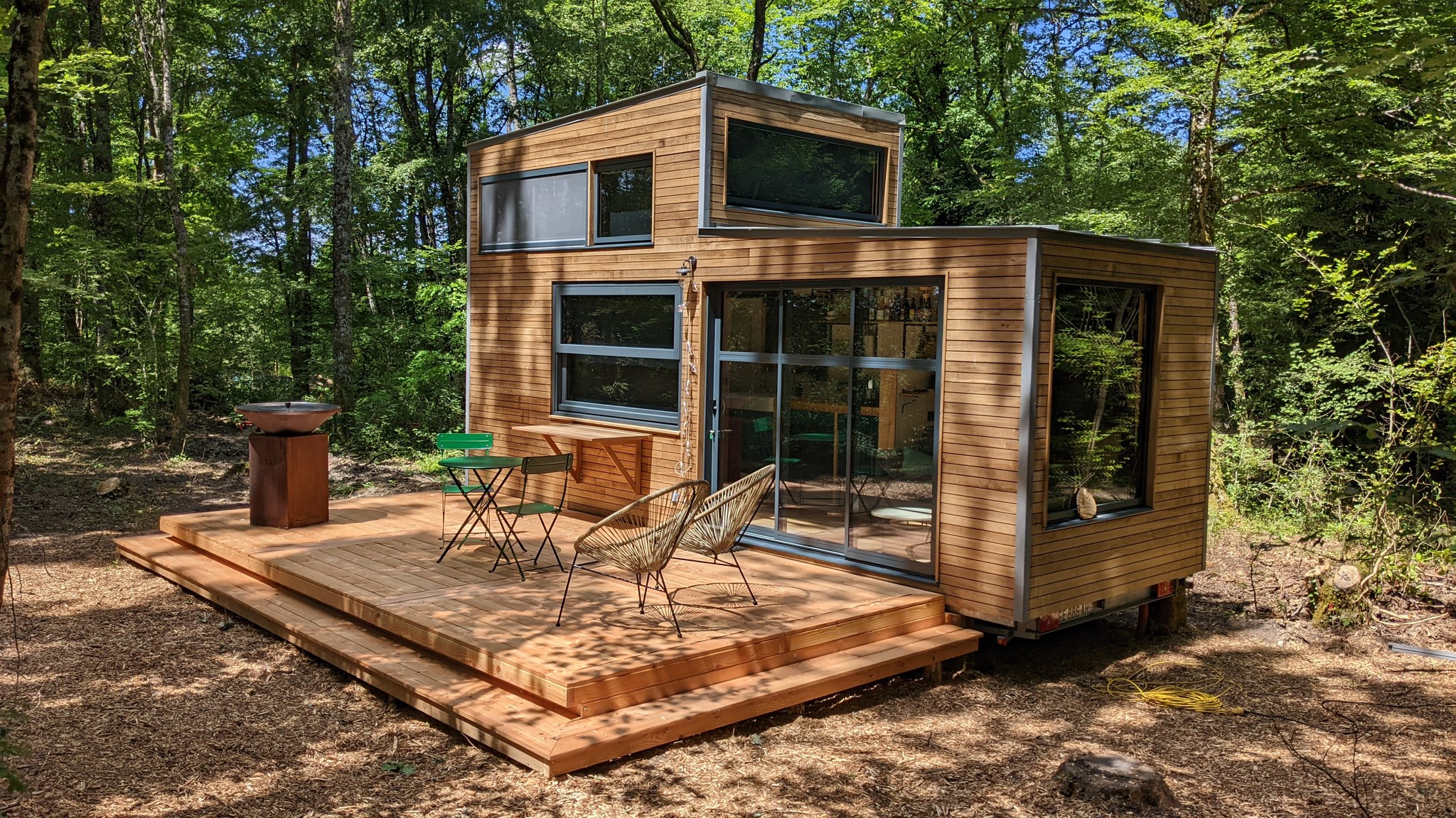 Inspire tiny house en bois Inspire tiny house en bois