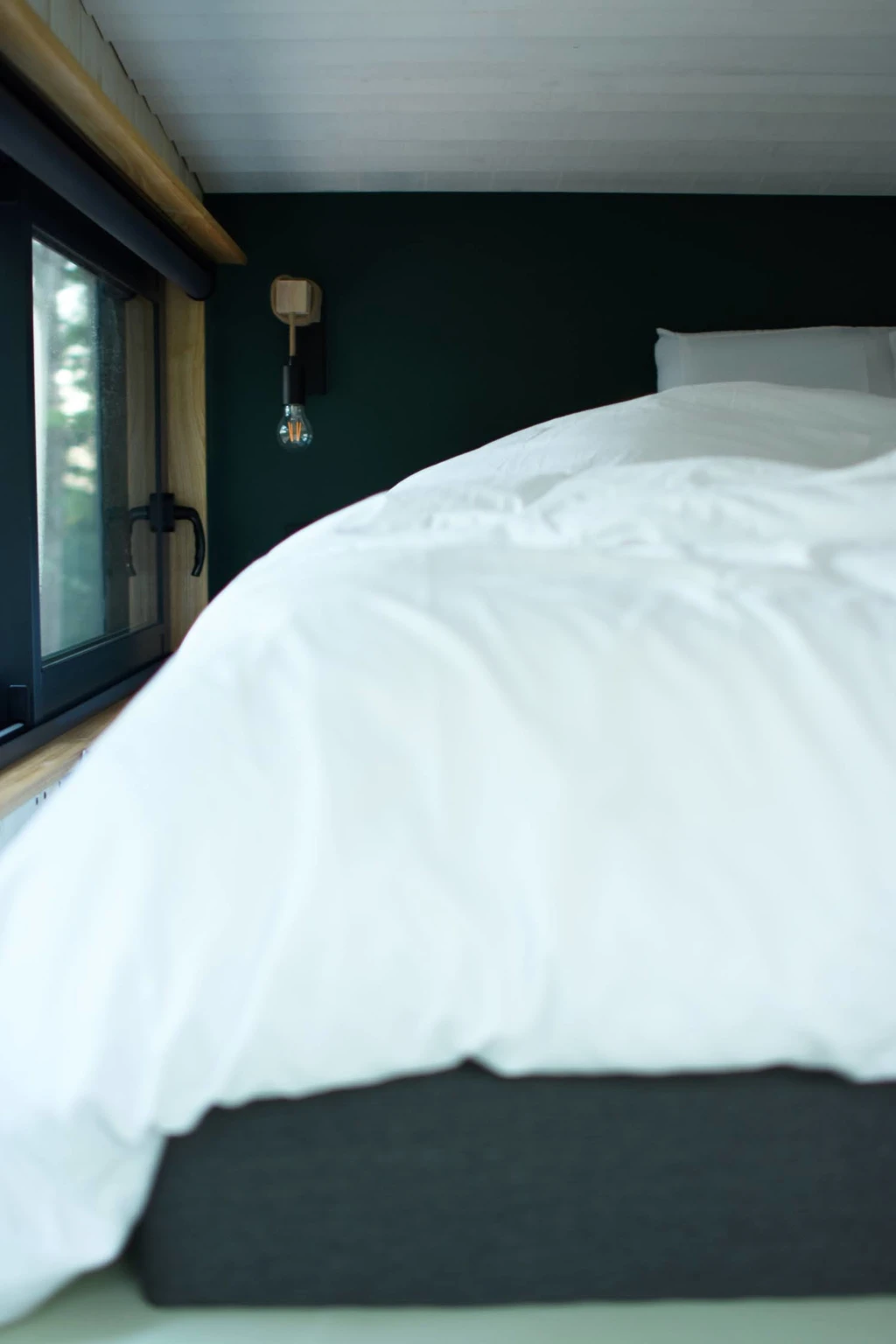 espace chambre Inspire tiny house en bois espace chambre Inspire tiny house en bois