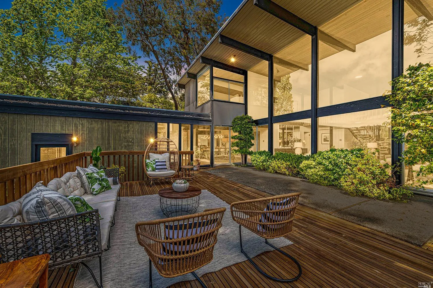 terrasse maison architecte Eichler terrasse maison architecte Eichler