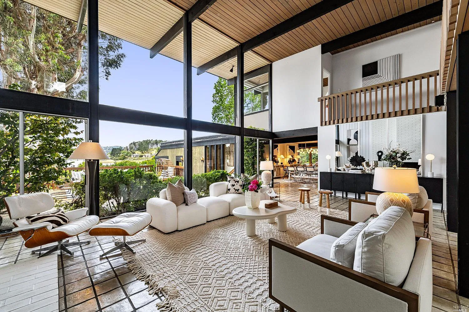salon maison architecte Eichler salon maison architecte Eichler