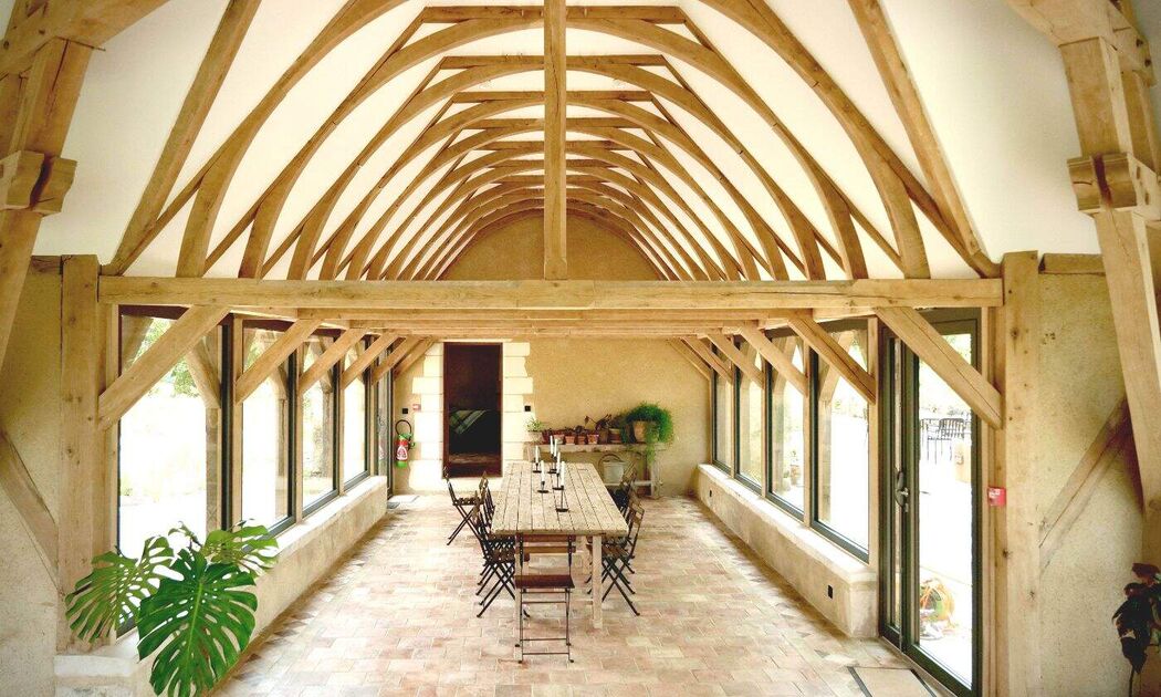 salle à manger avec poutres maison de campagne France salle à manger avec poutres maison de campagne France