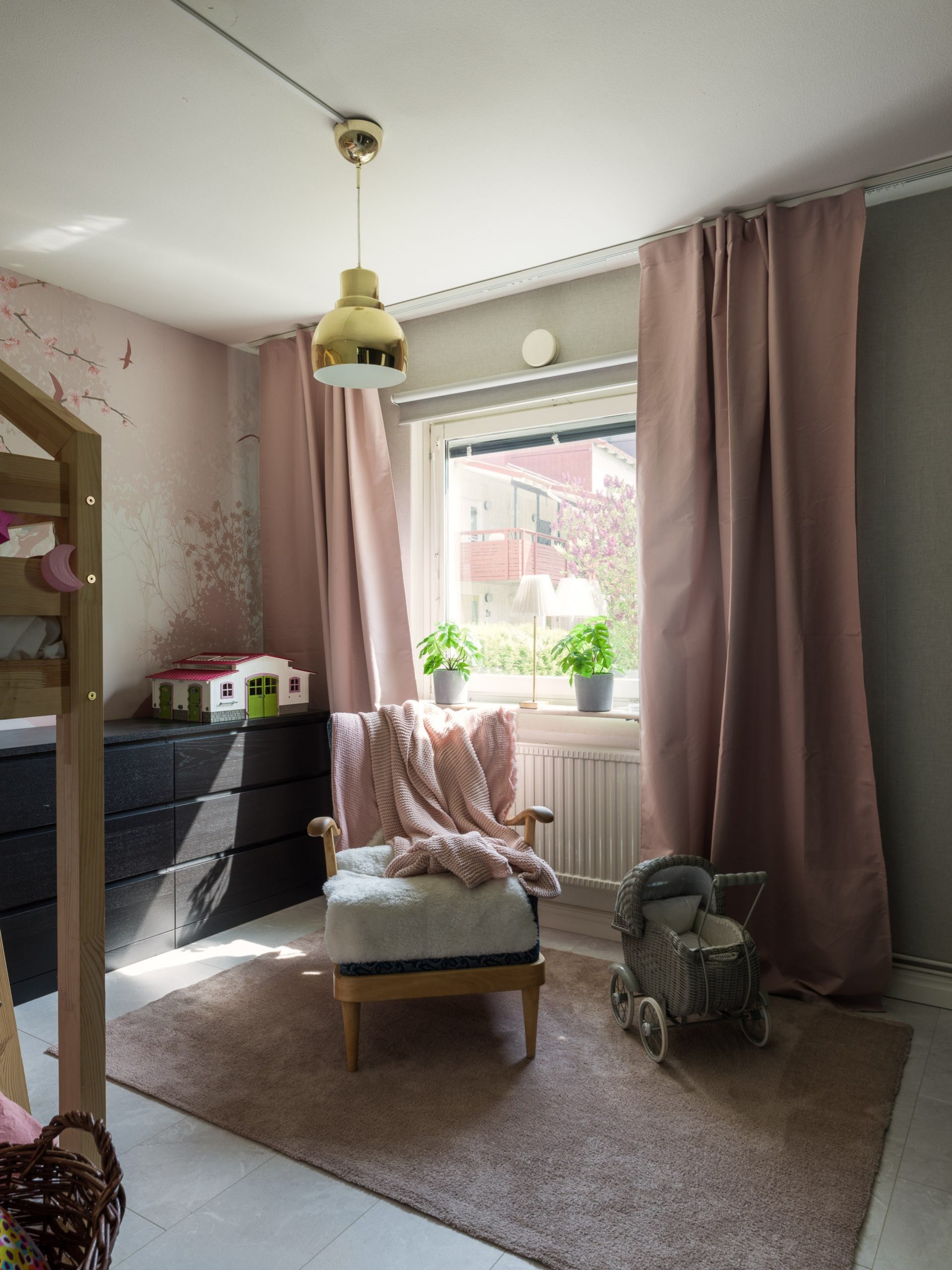 chambre enfant papier-peint rose chambre enfant papier-peint rose