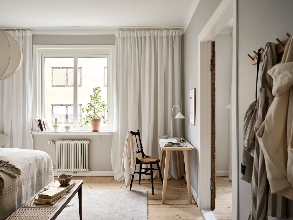 chambre avec espace bureau décoration scandinave chambre avec espace bureau décoration scandinave
