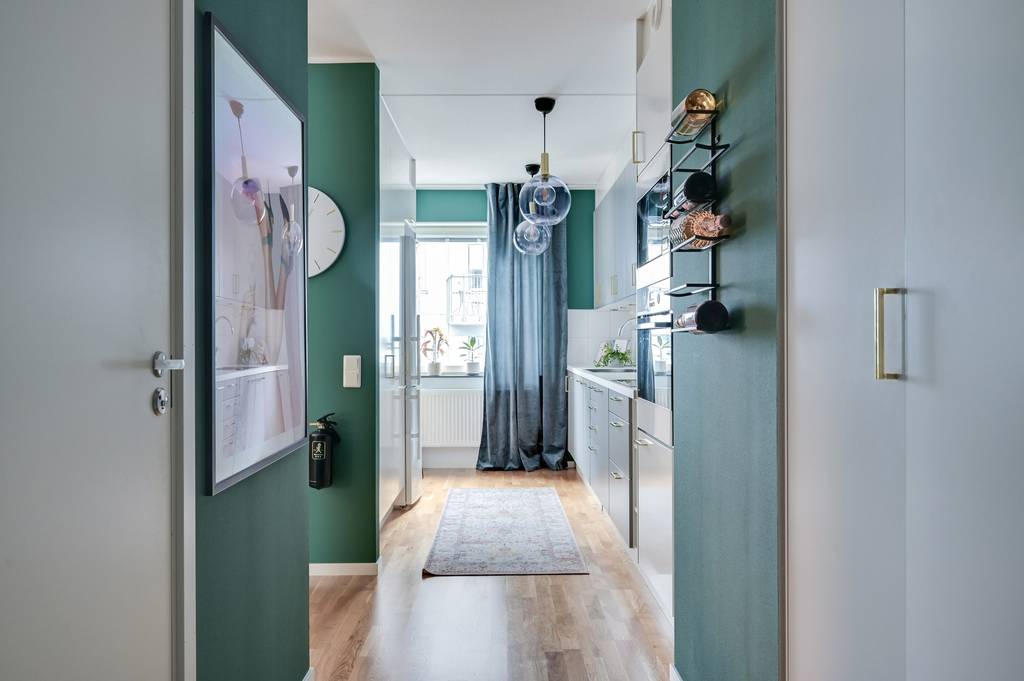 entrée murs verts décoration scandinave entrée murs verts décoration scandinave