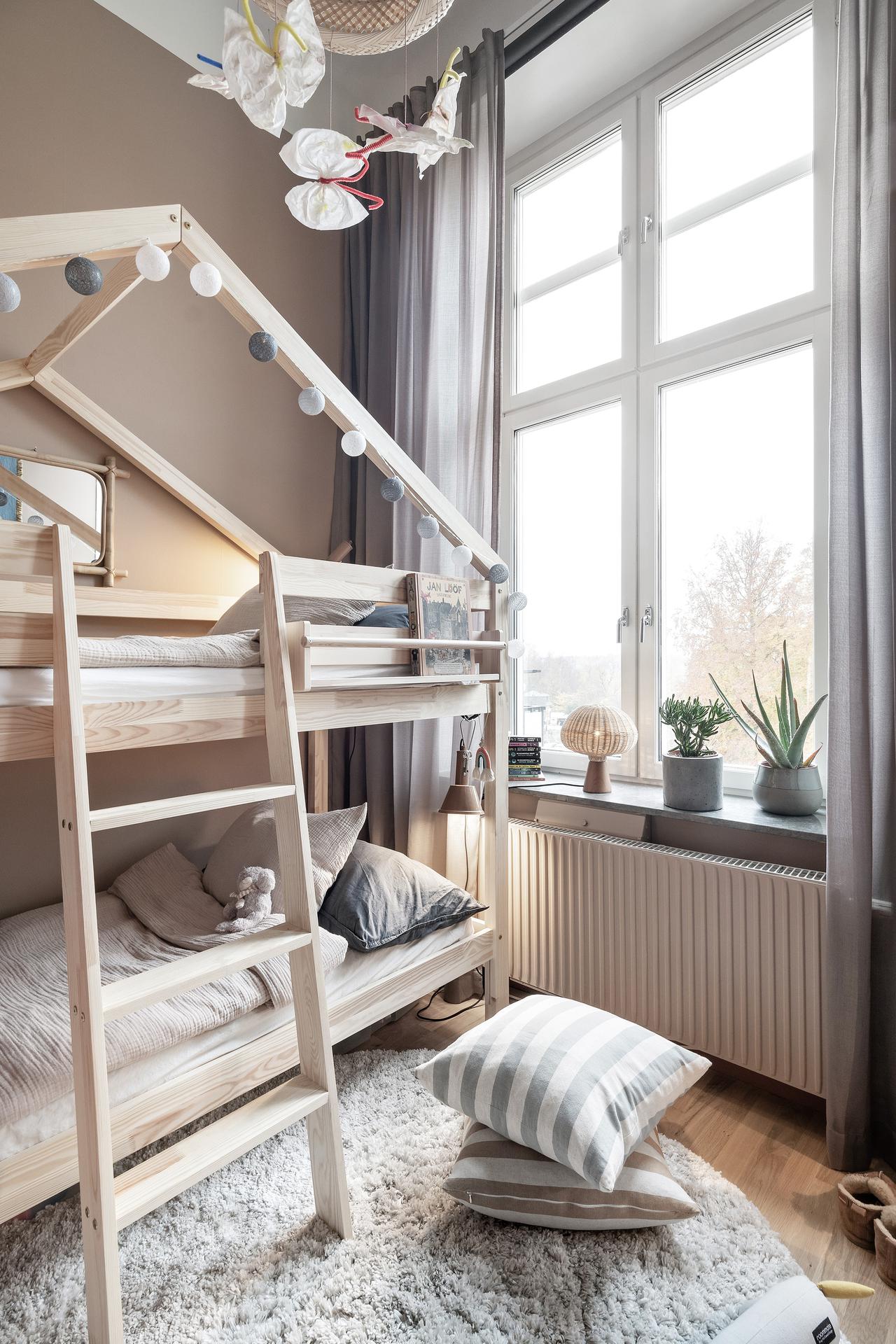 chambre lit cabane superposés décoration scandinave chambre lit cabane superposés décoration scandinave