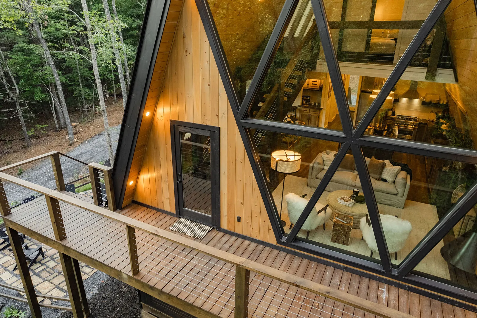 maison A-Frame en bois maison A-Frame en bois