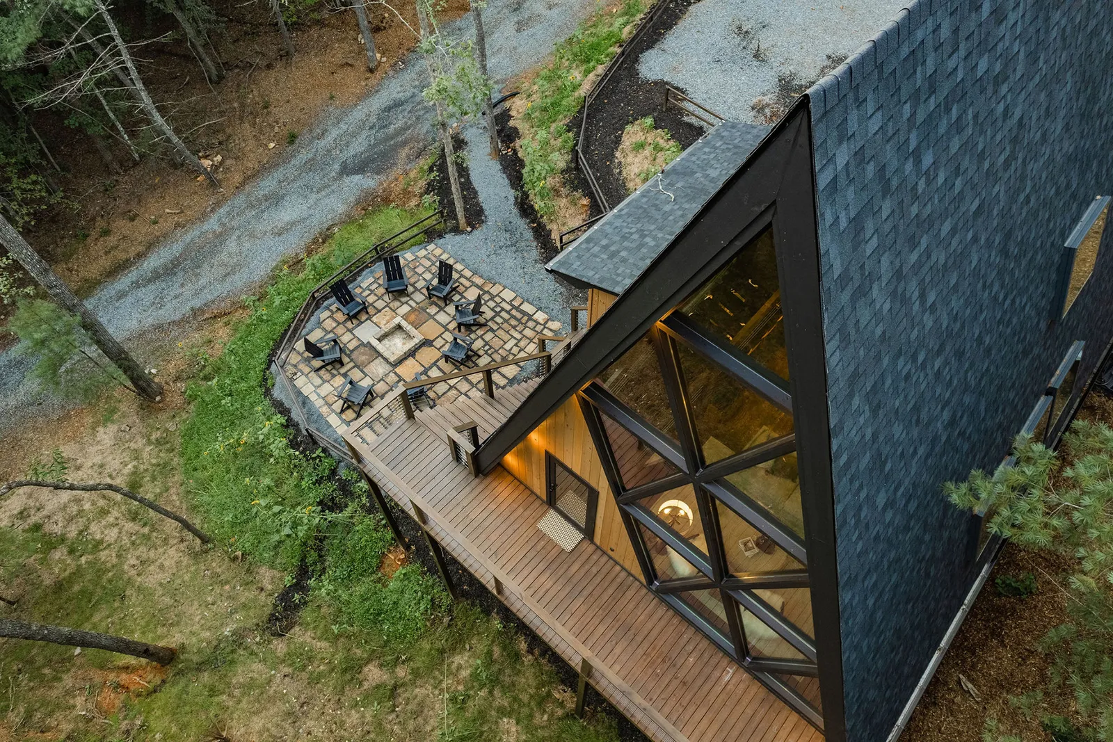 maison A-Frame en bois maison A-Frame en bois