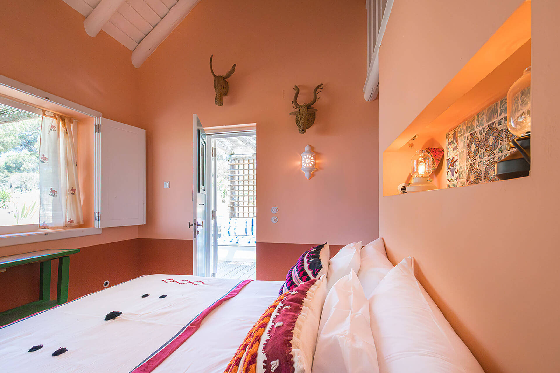 chambre couleur terracotta décoration rustique chic chambre couleur terracotta décoration rustique chic