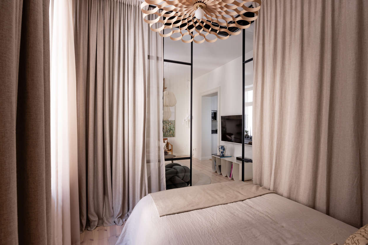 chambre avec verrière
