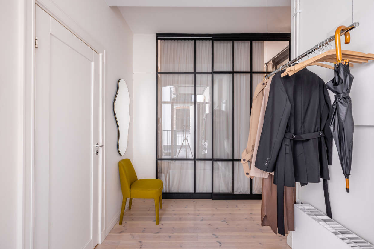entrée appartement 58m2 décoration scandinave