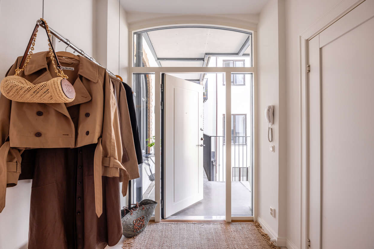 entrée appartement 58m2 décoration scandinave
