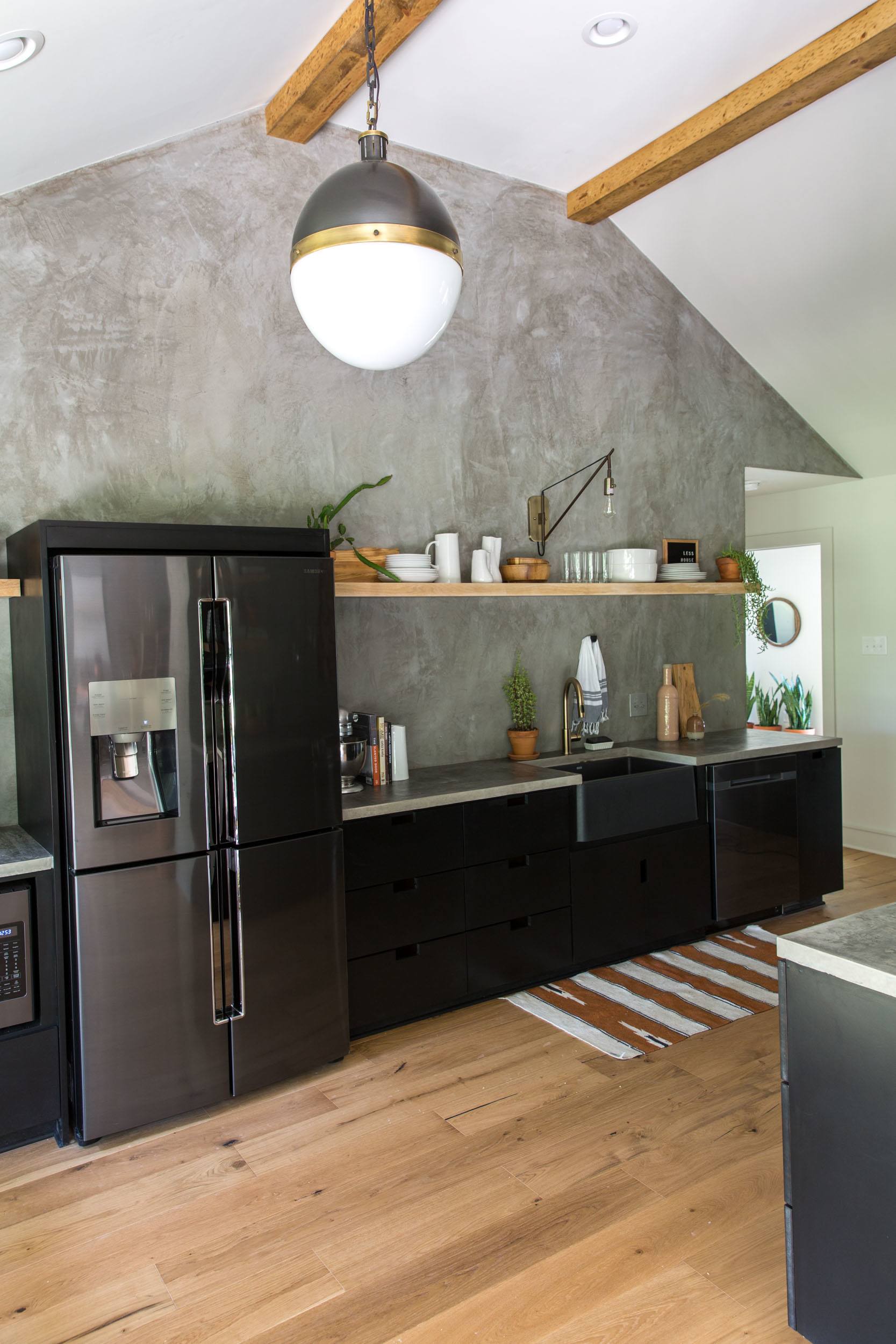 cuisine maison rénovée par Joanna et Chip Gaines