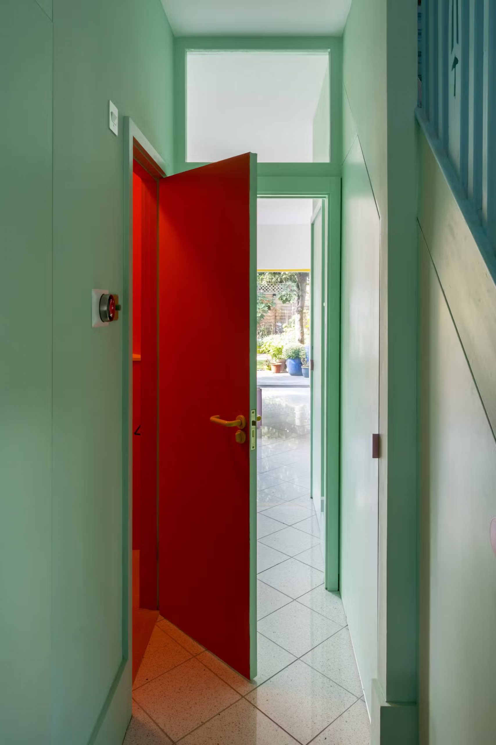 entrée décoration design colorée entrée décoration design colorée
