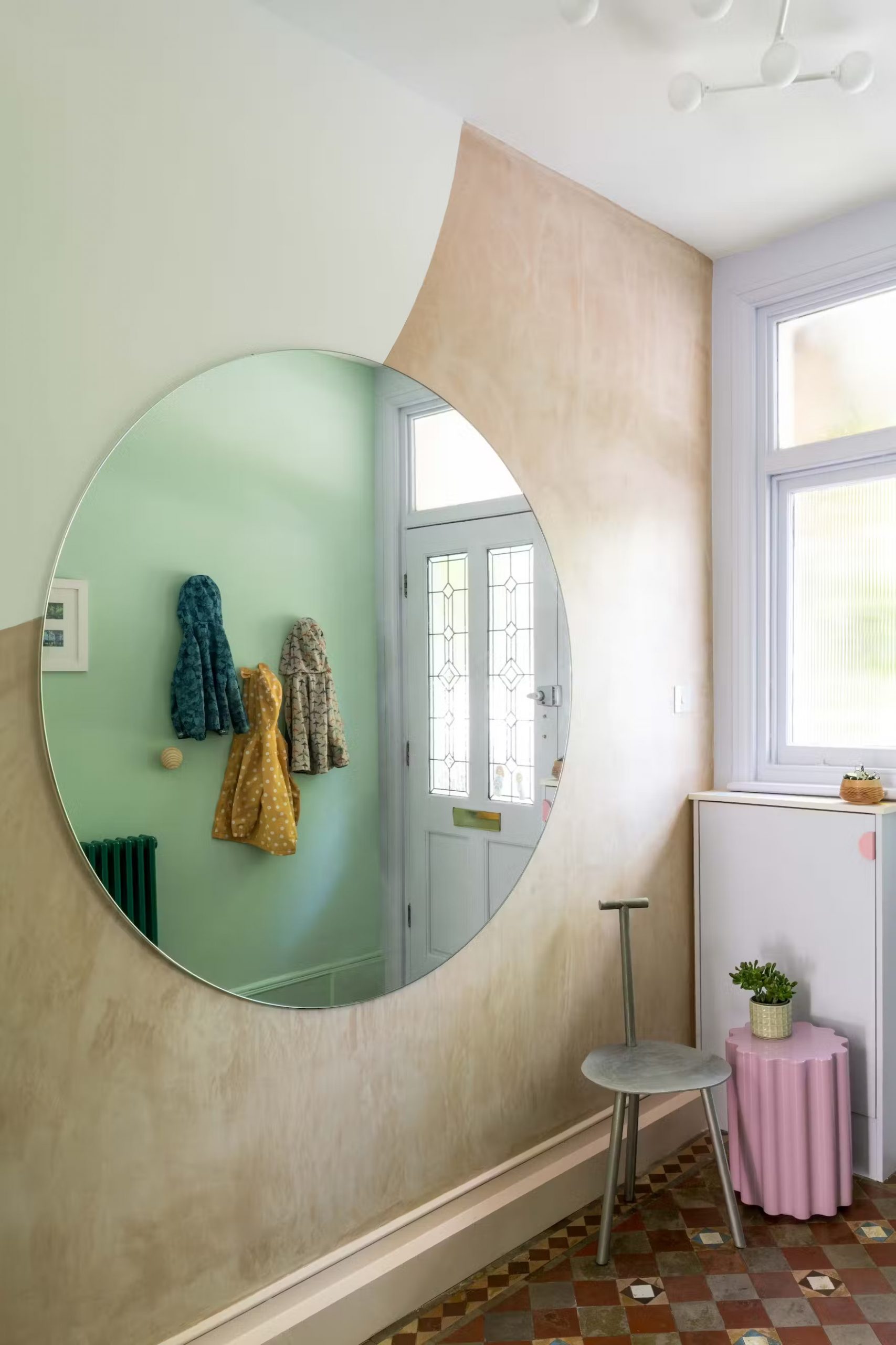 entrée décoration design colorée entrée décoration design colorée