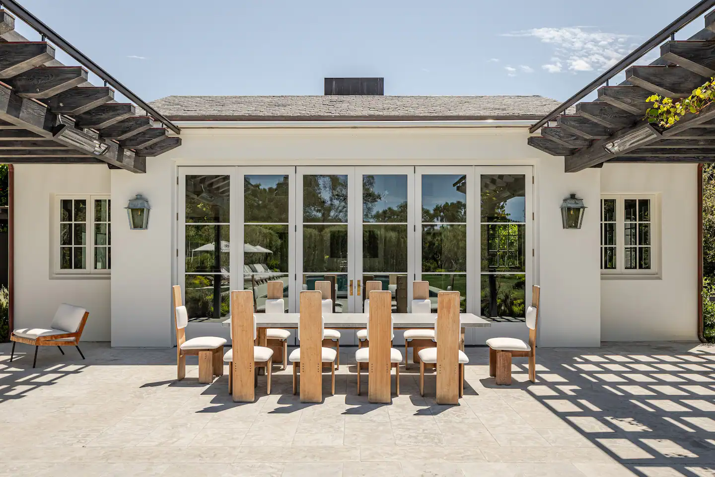 terrasse maison californie Gwyneth Paltrow terrasse maison californie Gwyneth Paltrow