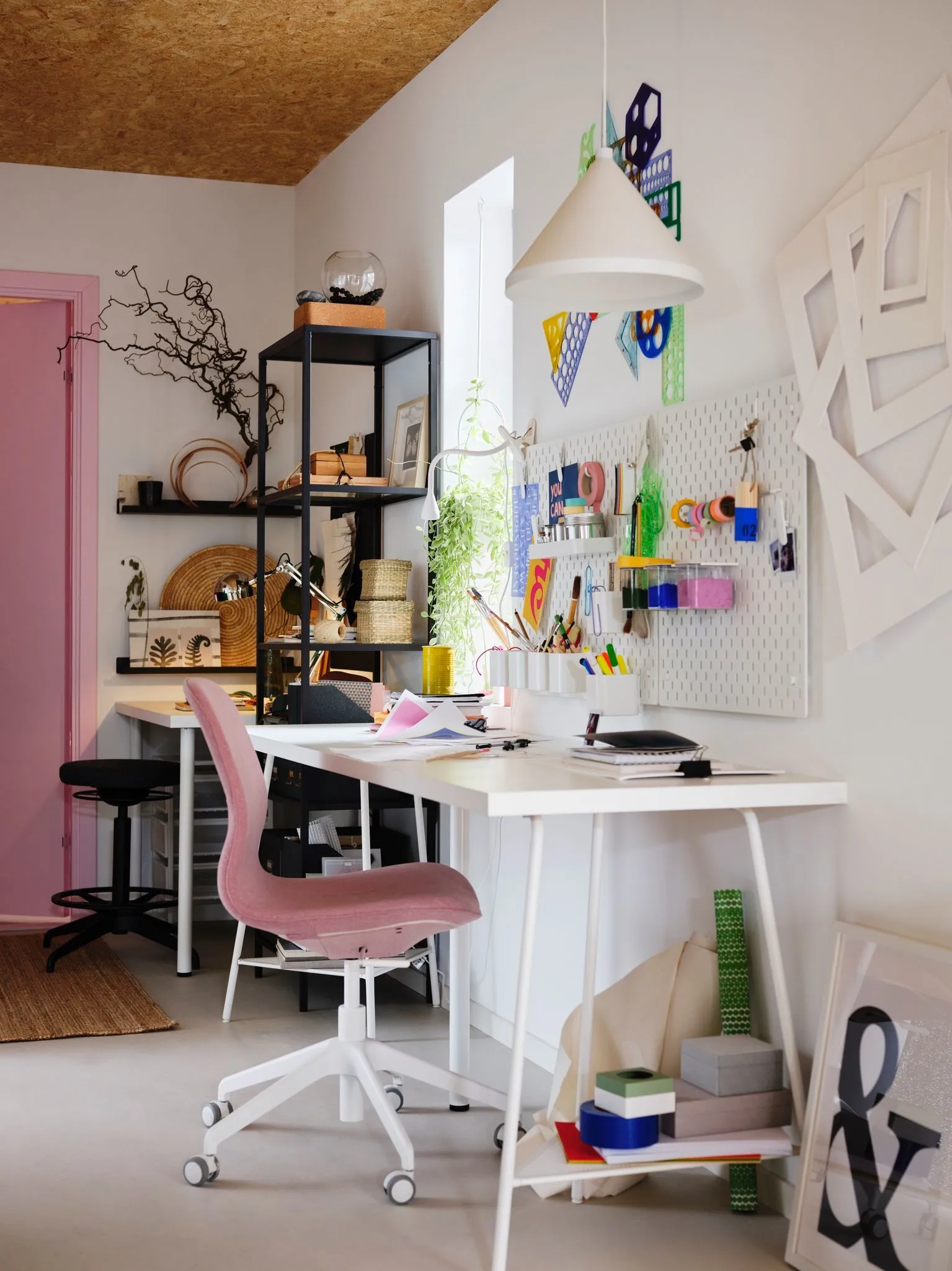 chambre fille rose