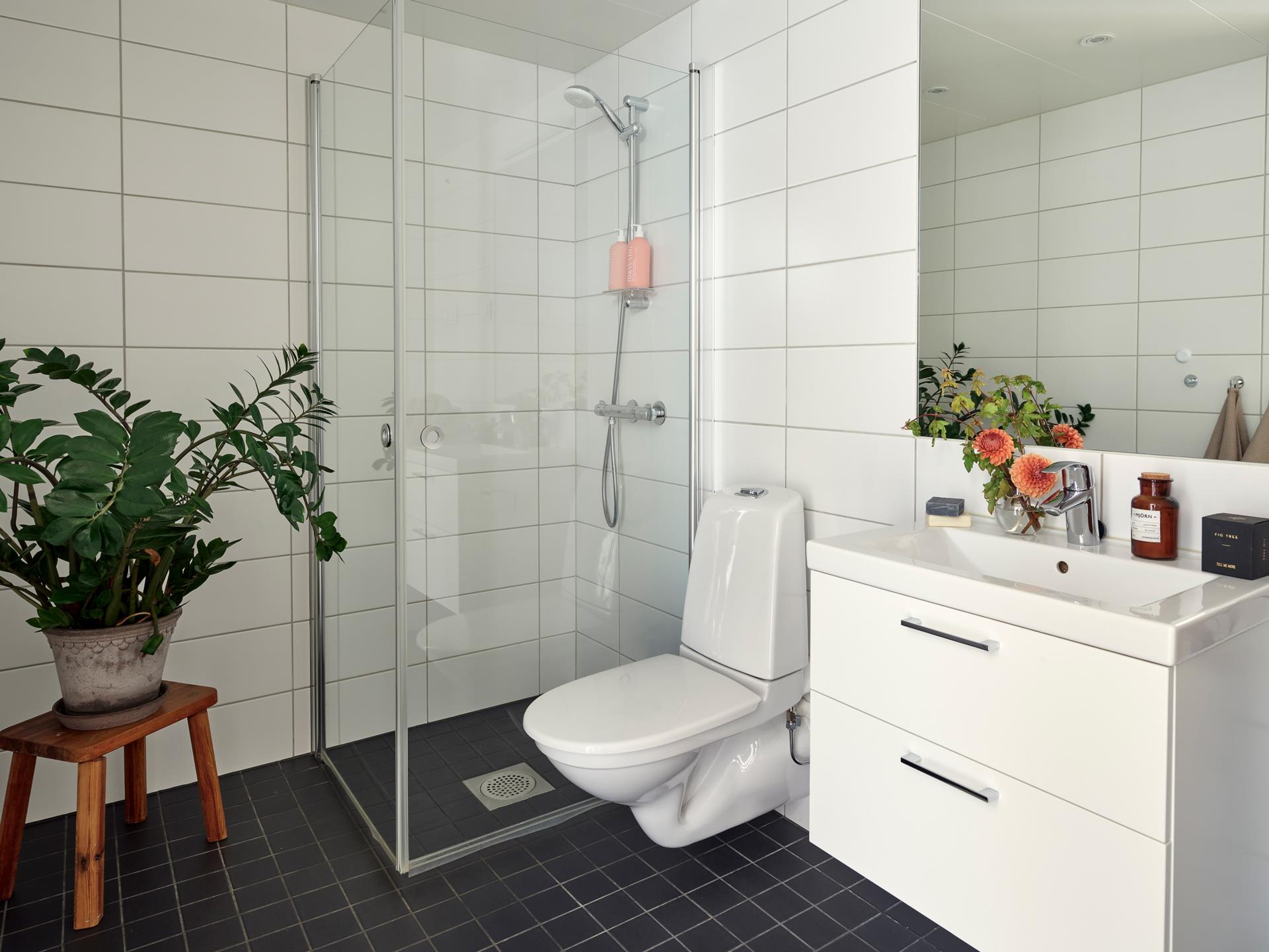 salle d salle d'eau blanche décoration scandinave