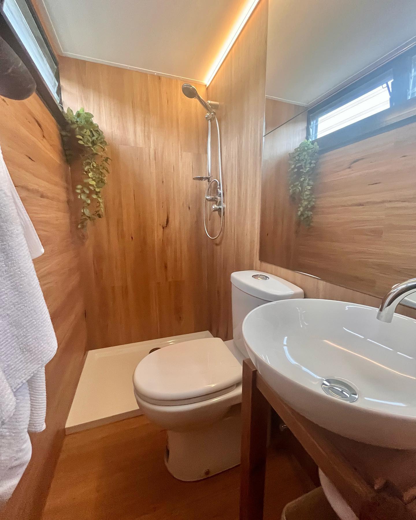 salle de bain bois