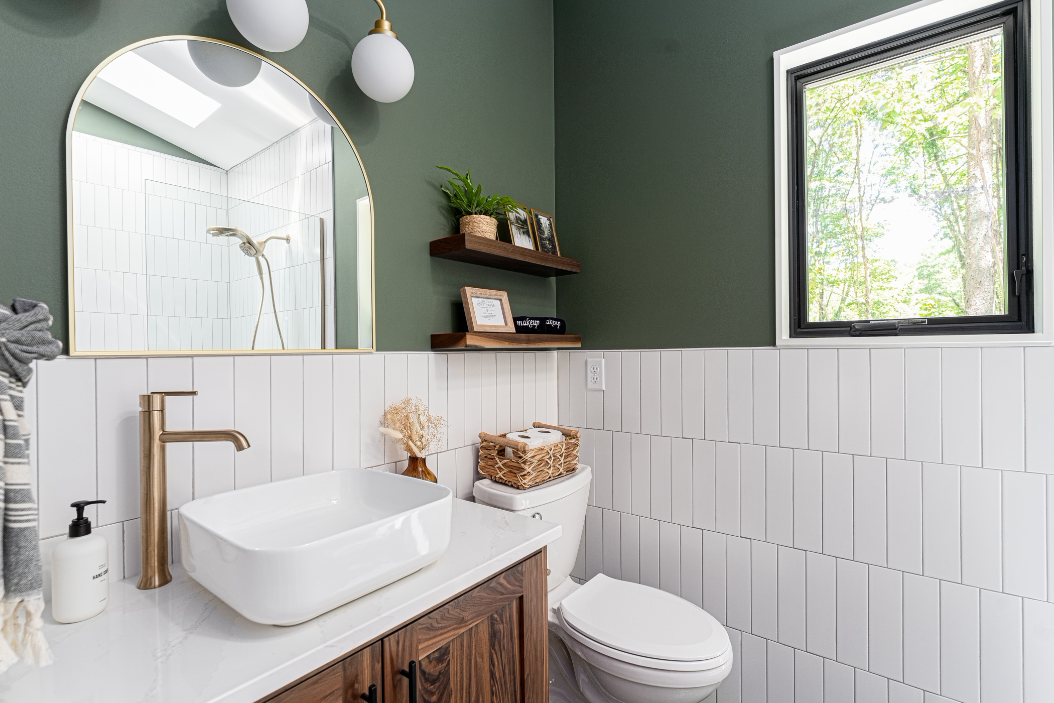 salle de bain mur vert salle de bain mur vert