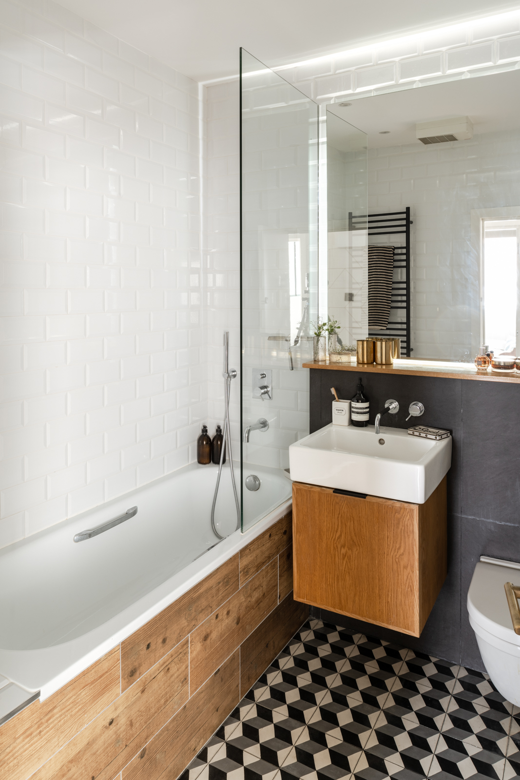 salle de bain décoration vintage loft Londres salle de bain décoration vintage loft Londres