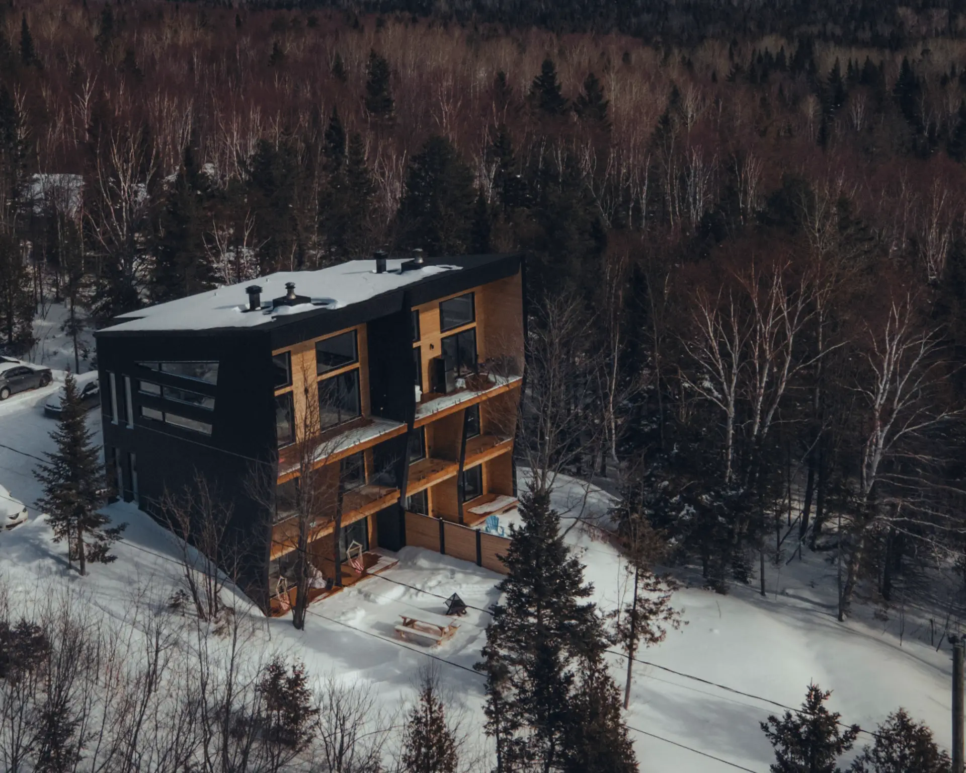 maison en bois