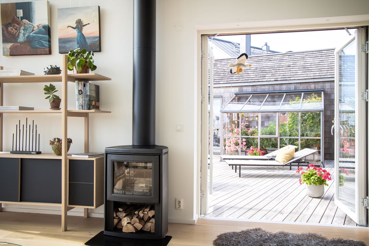 salon avec poêle salon avec poêle