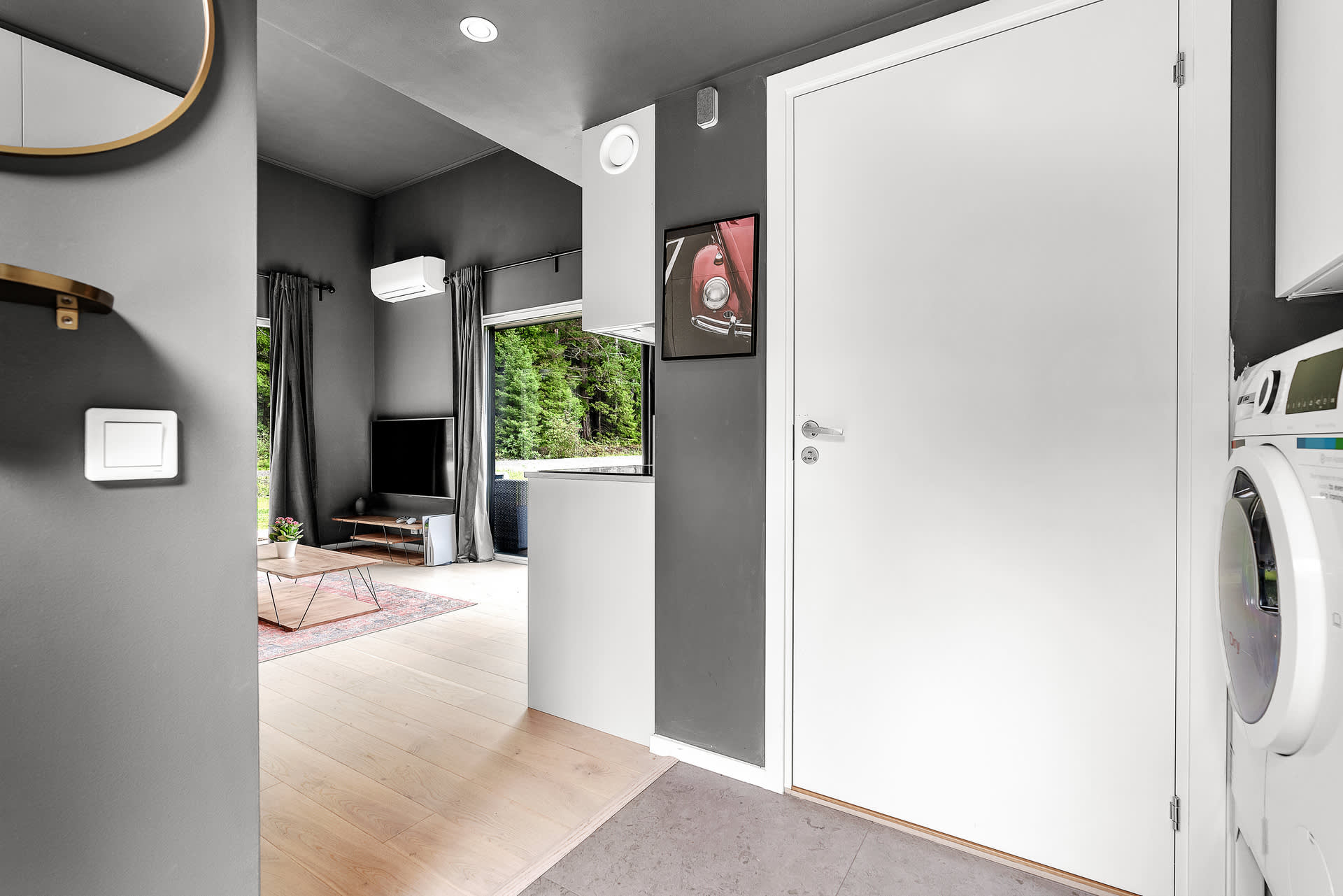entrée mini maison 34m2