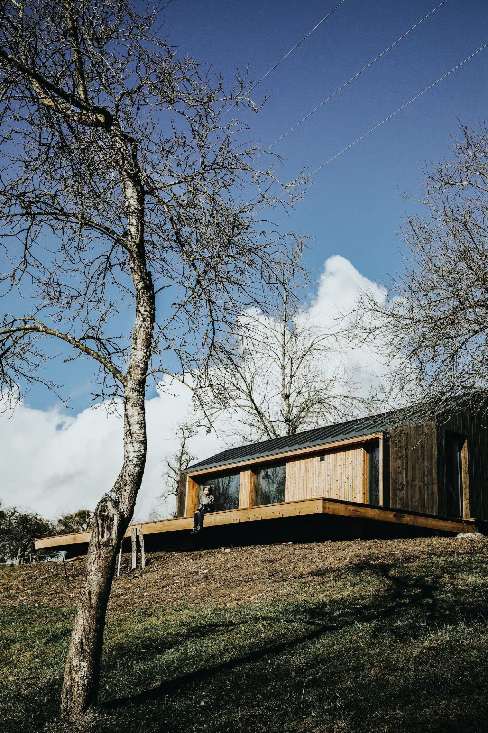 maison préfabriquée en bois