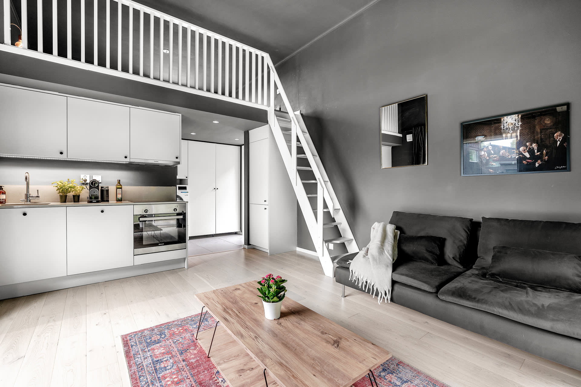 salon design mini maison 34m2