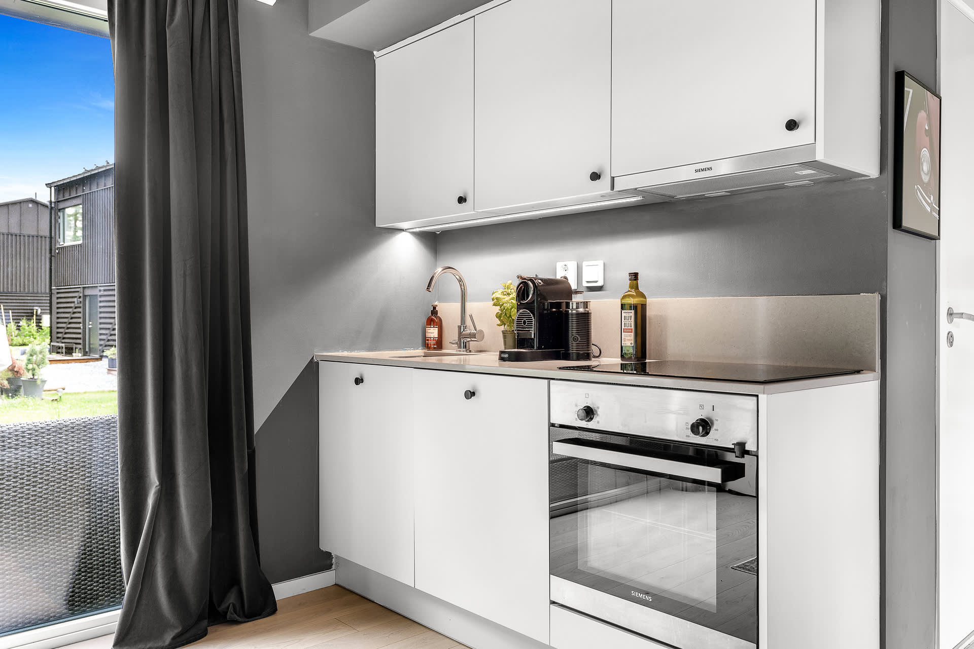cuisine design blanche