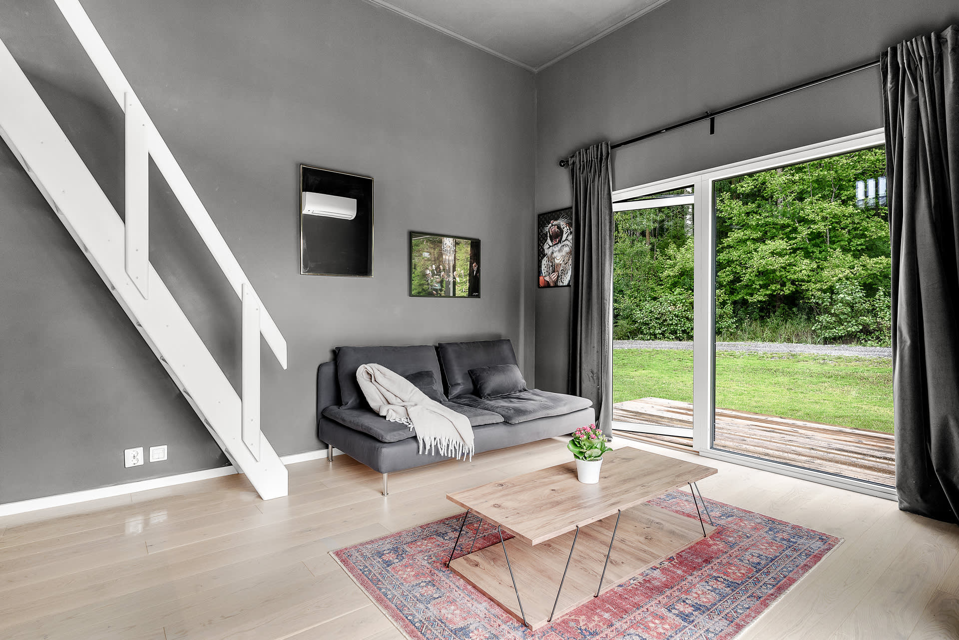 salon design mini maison 34m2