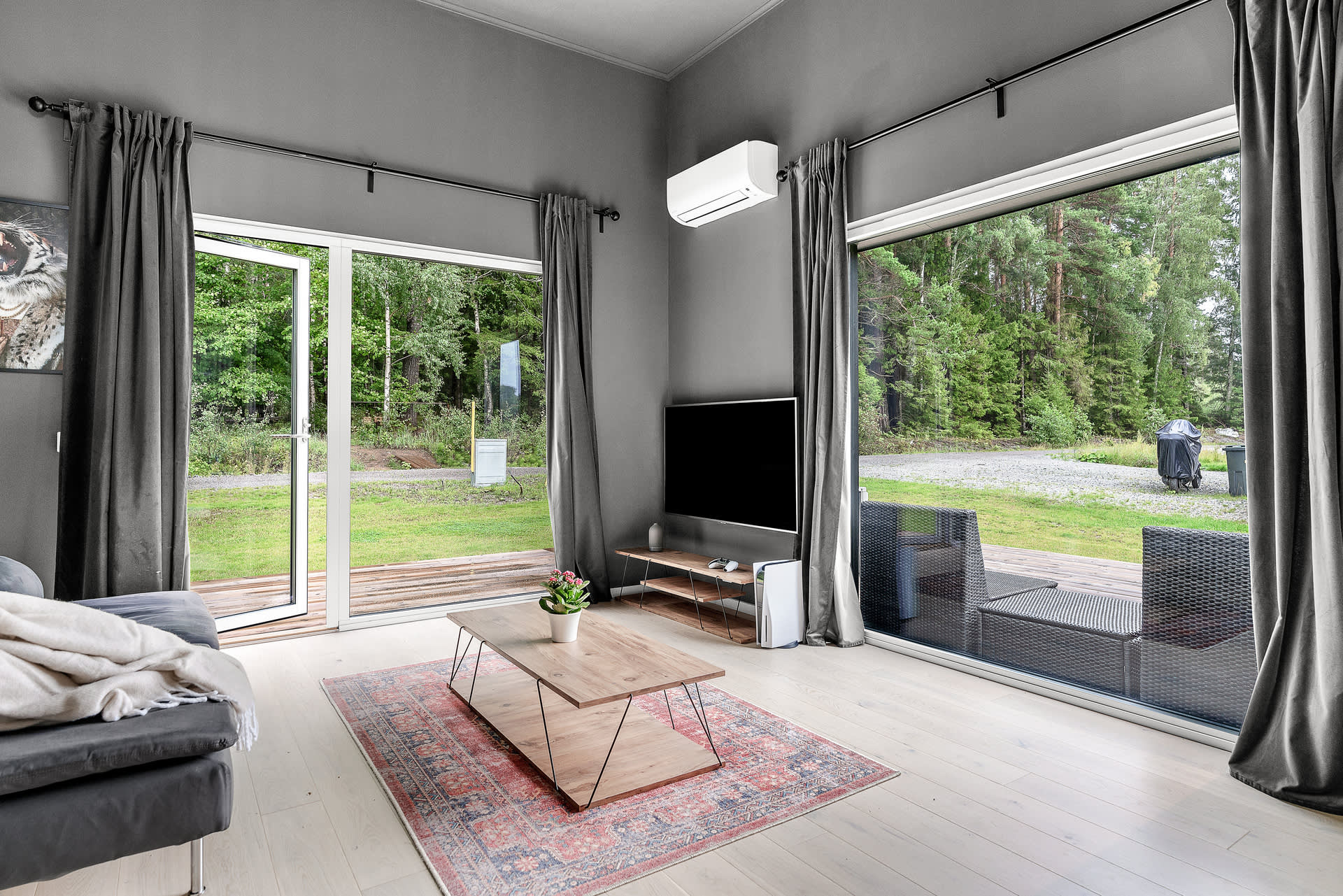 salon design mini maison 34m2