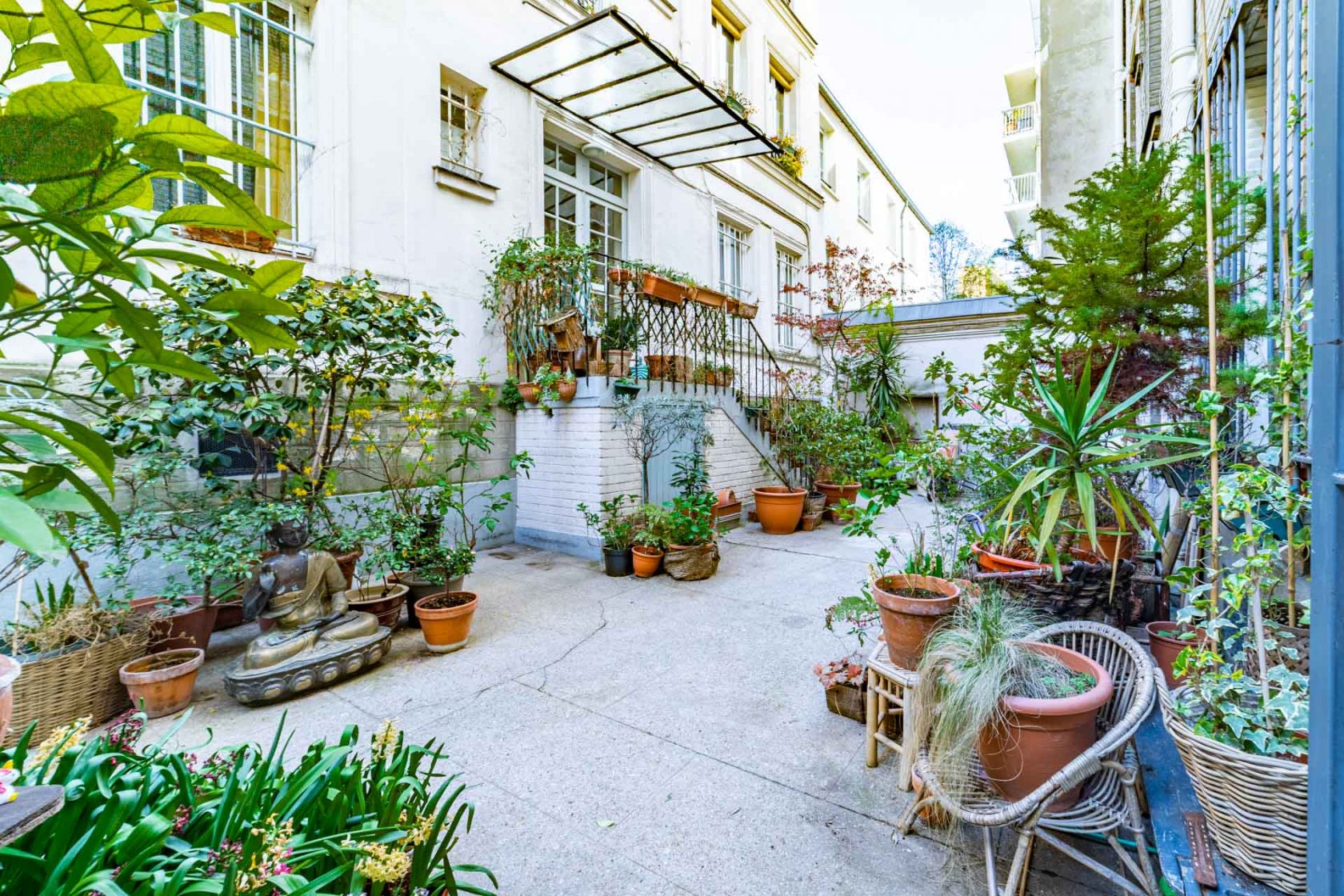 cour immeuble Paris