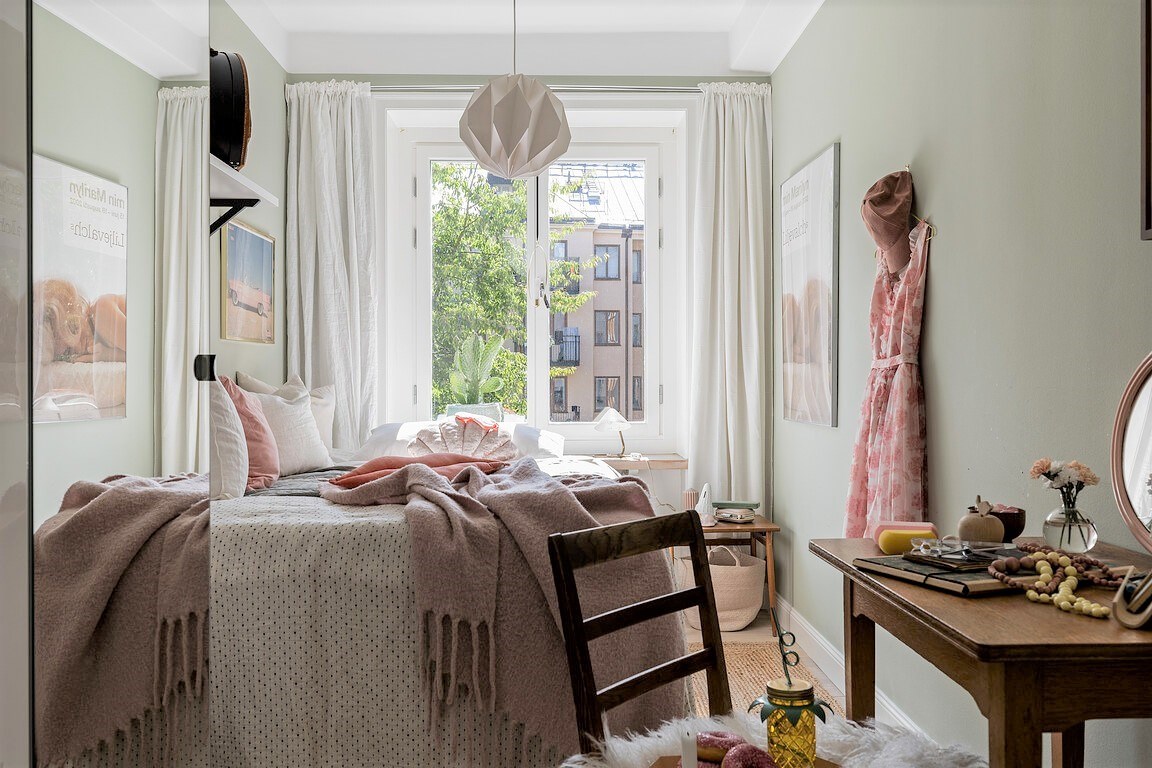 chambre décoration scandinave mur vert chambre décoration scandinave mur vert